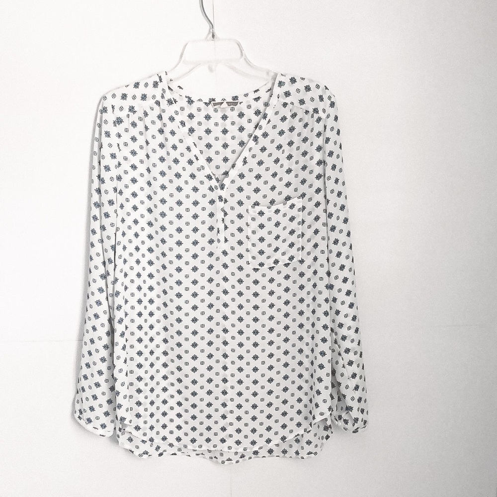 Pleione Printed Blouse